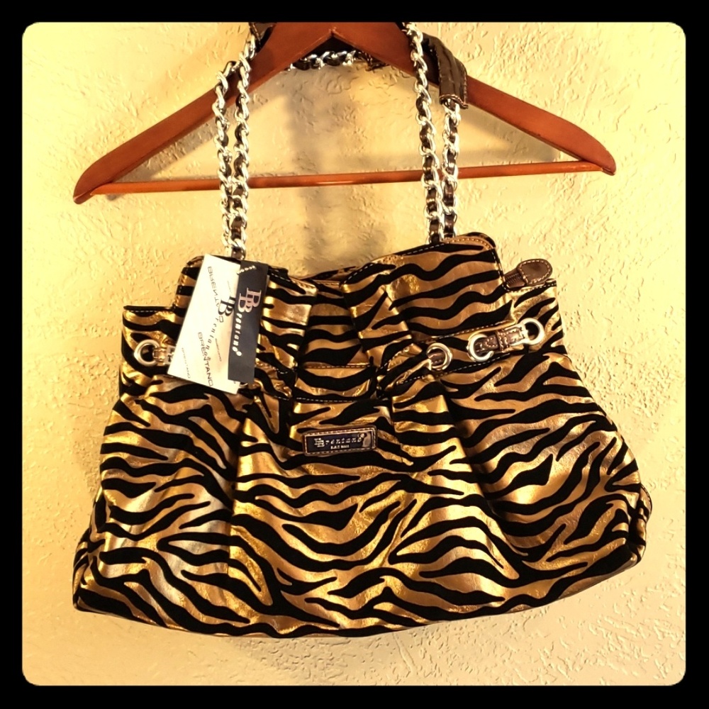 Animal print purse